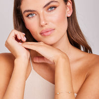 9k Yellow Gold Petal MOP Stud Earrings