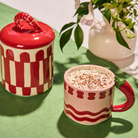 Prawn Stoneware Cannister