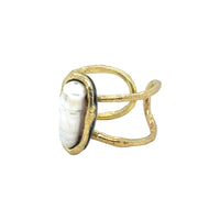 Amara Floating Pearl Ring