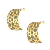 Carmen Animal Print Stud Hoops