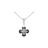 Mini Cross Gemstone Charm