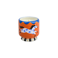 Sienna Sunset Horse Ceramic Candle