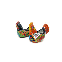 Mexican Talavera Chicken Planter