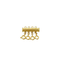 Gold Necklace Layering Clasp