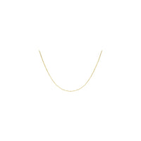 Yellow Gold Paper Chain Necklace