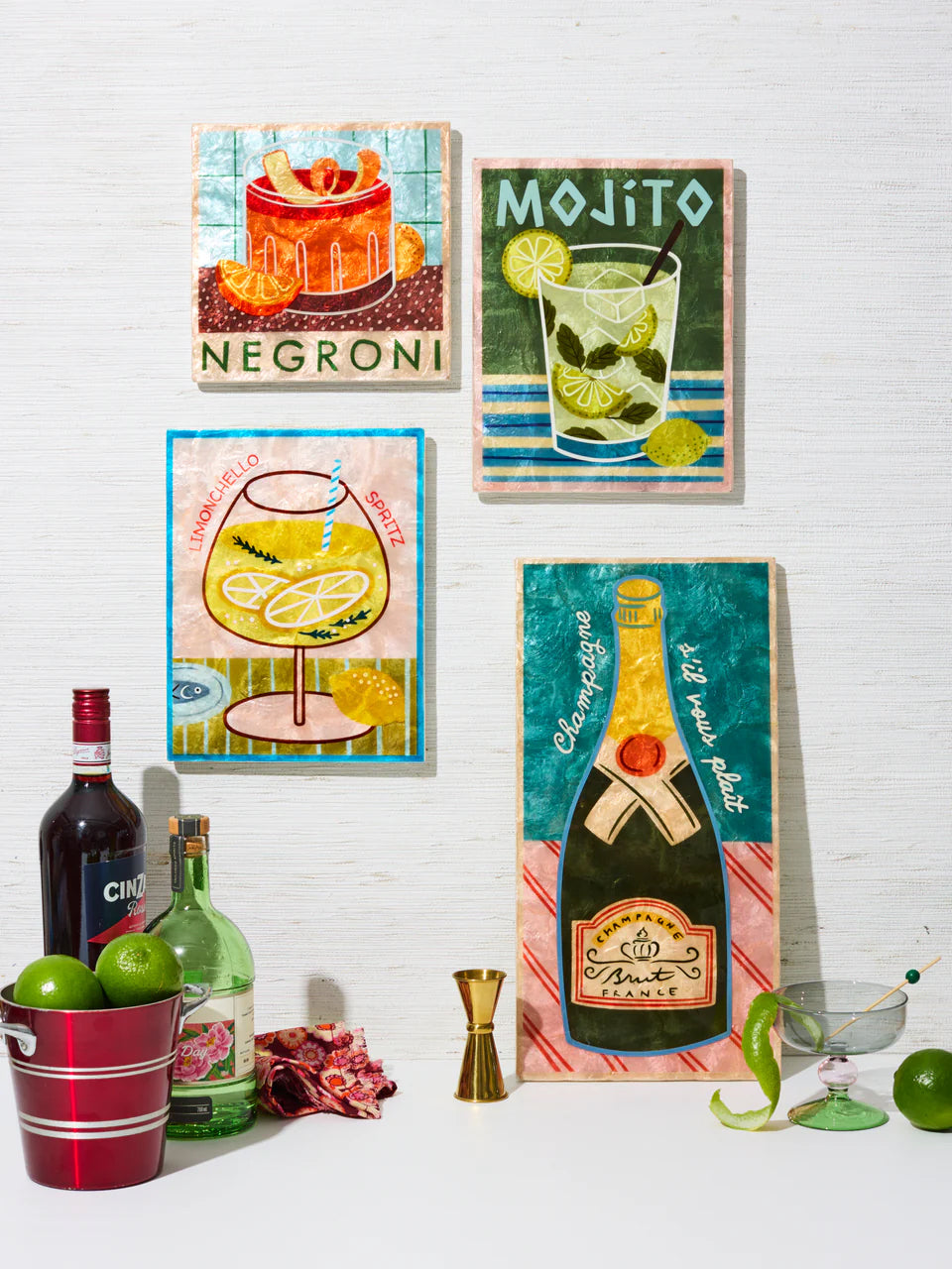 Happy Hour Mojito Wall Art
