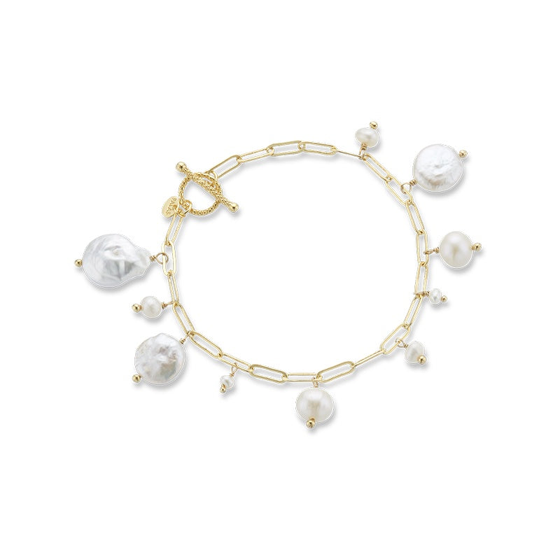 Palas Ocean Fine Pearl Charm Bracelet