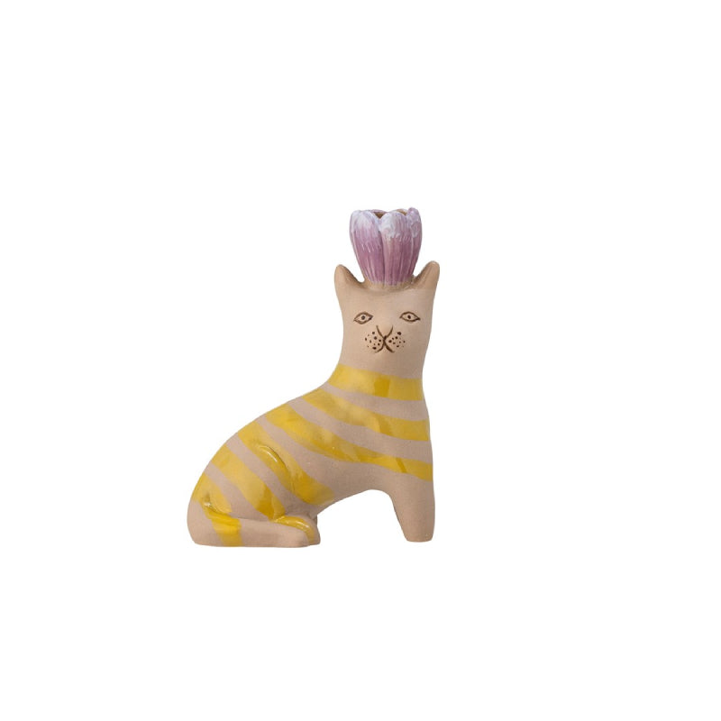 Mamie Cat Candle Holder