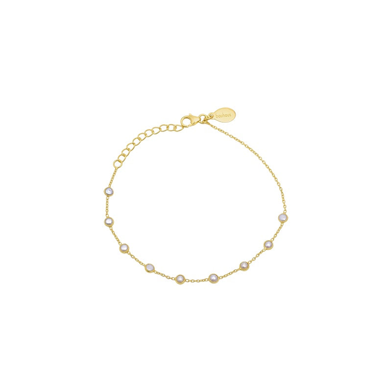 Allora Flat Pearl Bracelet