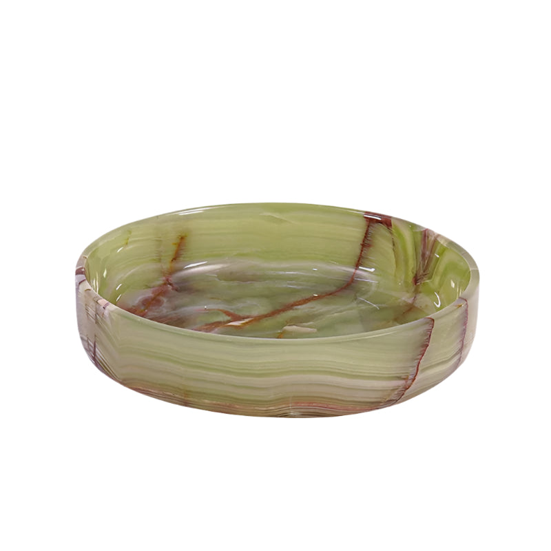 Marble Serving Bowl-Green