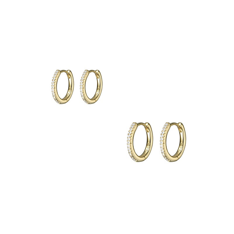 Gold Crystal Huggies