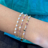 Allora Tourmaline Beaded Bracelet