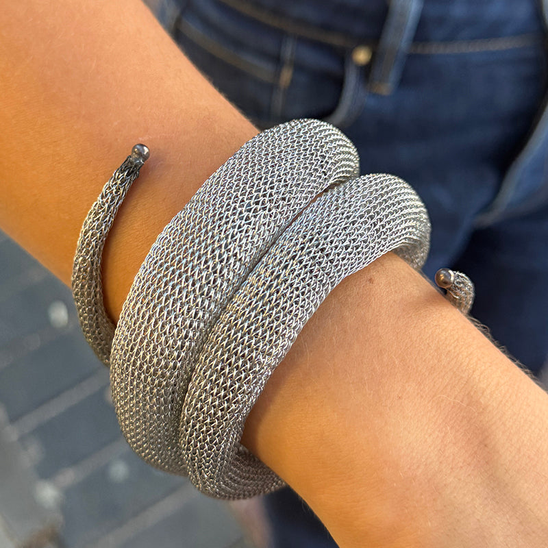 Milena Zu Woven Coil Cuff
