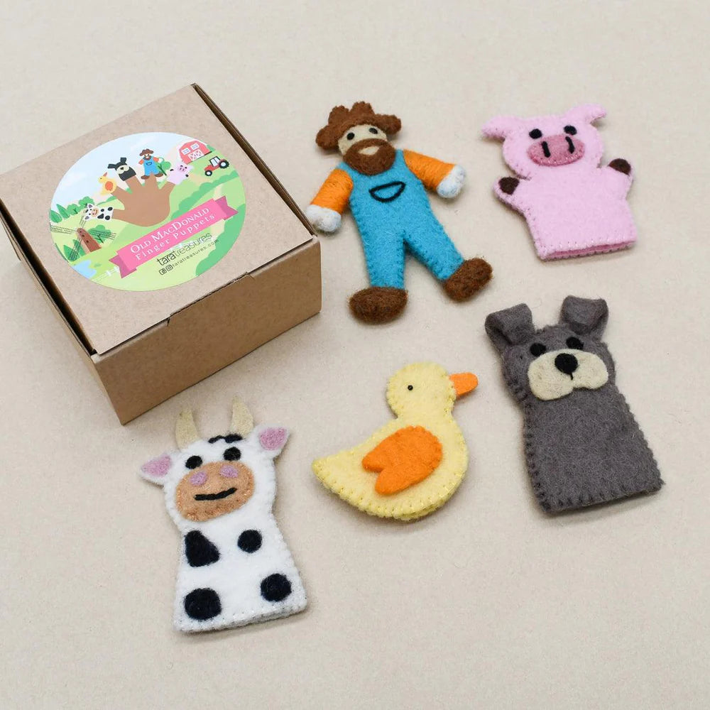 Old Macdonald Finger Puppets