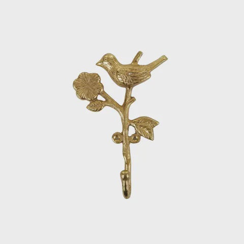 Bird Metal Wall Hook
