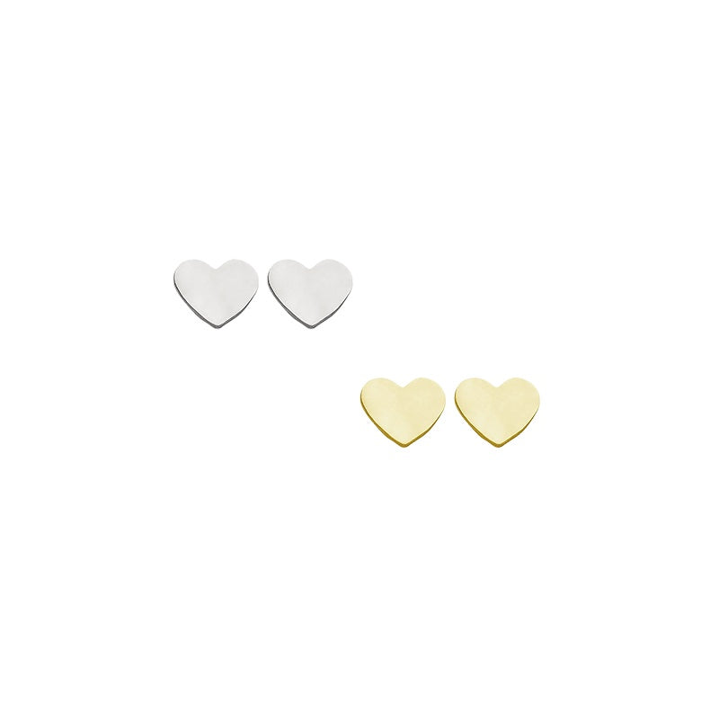 Petite Heart Studs