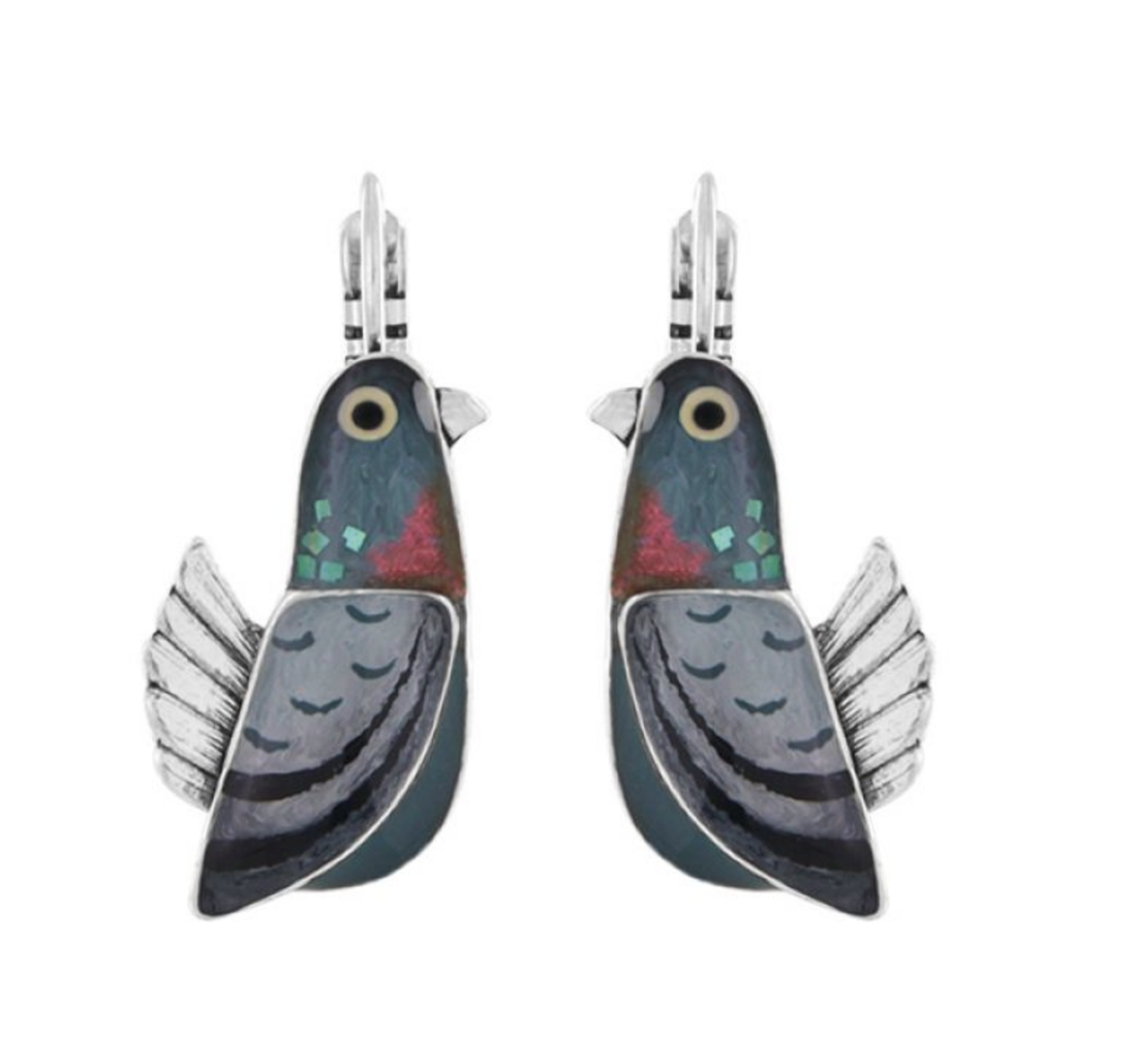Le Facteur Birdie Resin Earrings