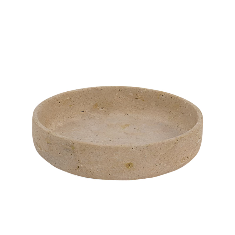 Travertine Serving Bowl