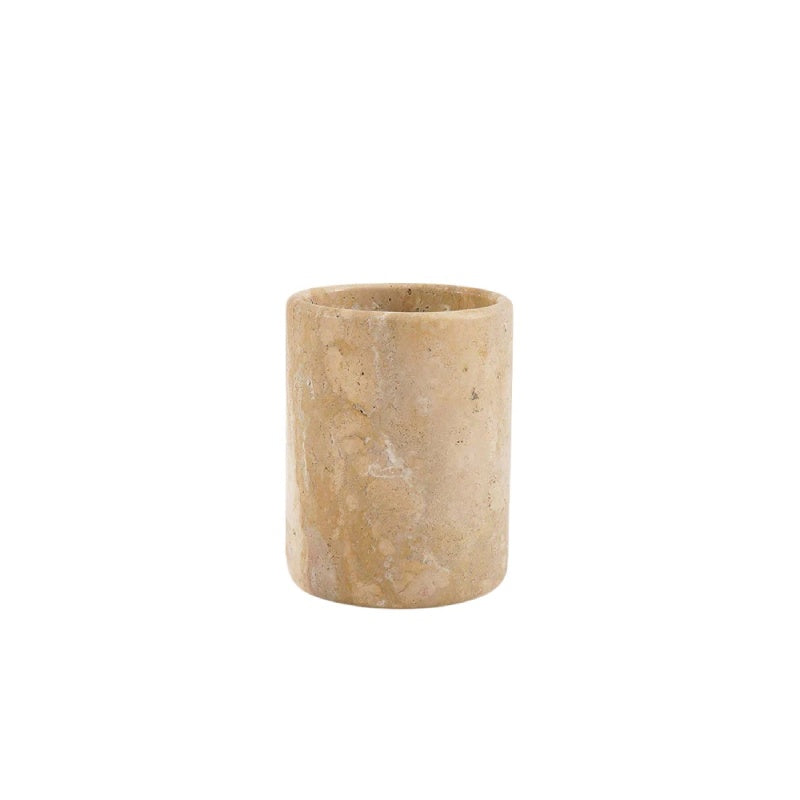 Travertine Utensil Holder