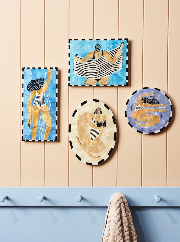 Beach Day Float Wall Art