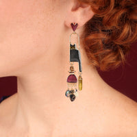 Magic Kitty Drop earrings