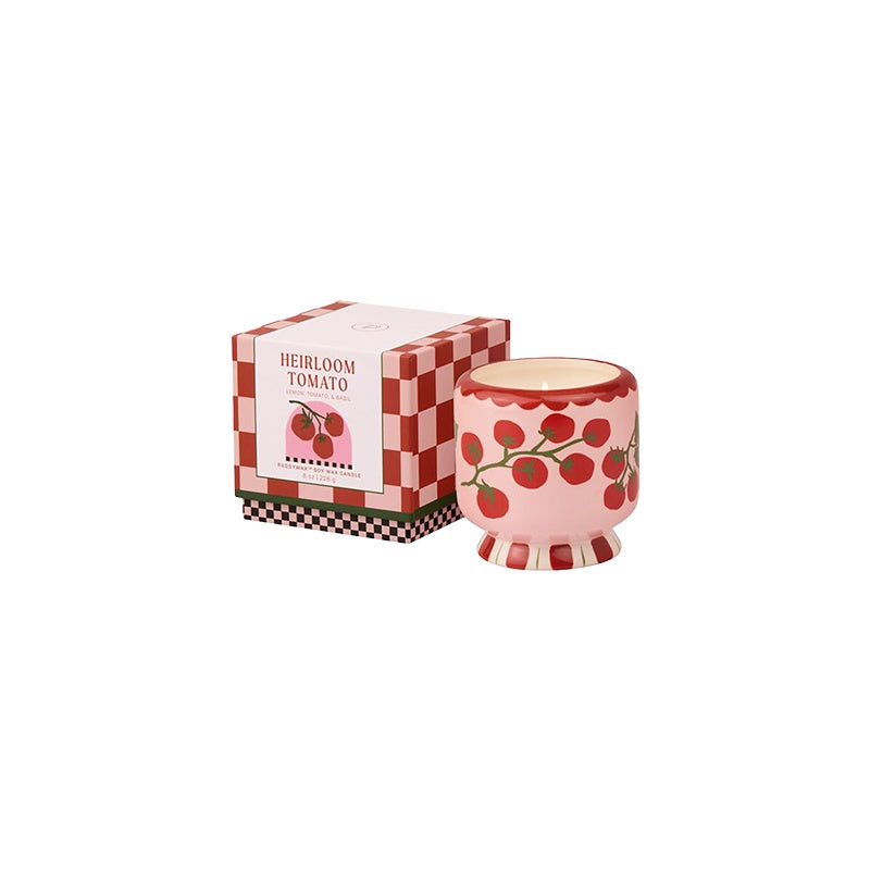 Heirloom Vine Tomato Ceramic Candle