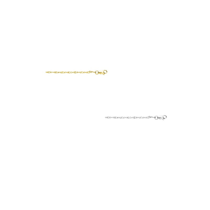 Singapore Twist Anklet