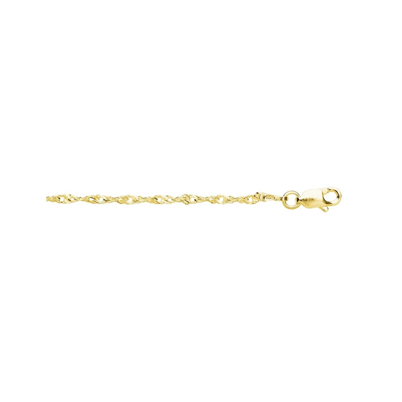 Singapore Twist Anklet