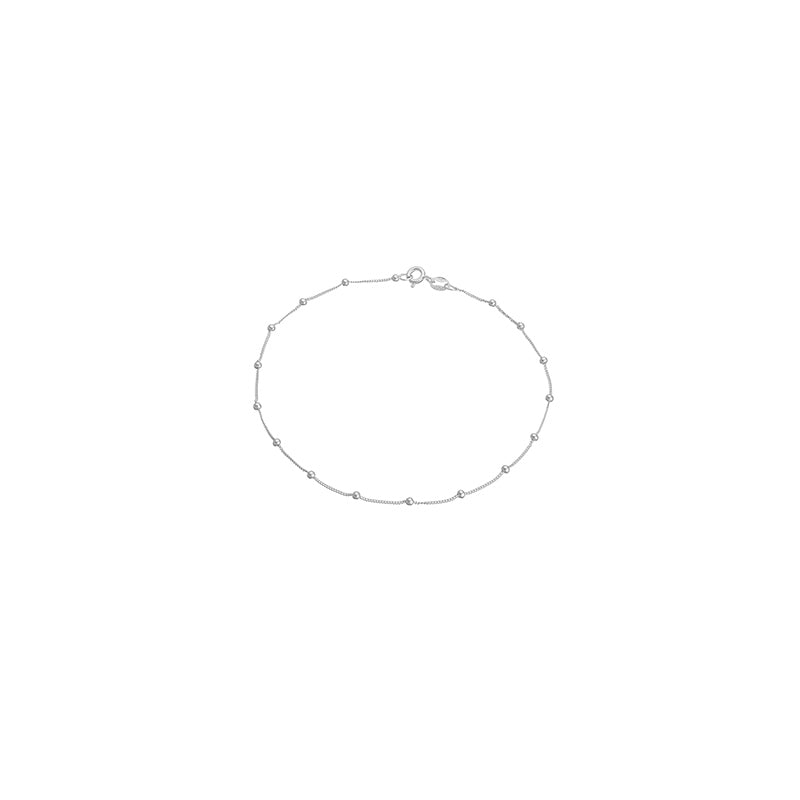 Fine Ball Chain Anklet