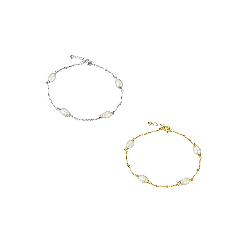 Multi Pearl Beaded Bracelet