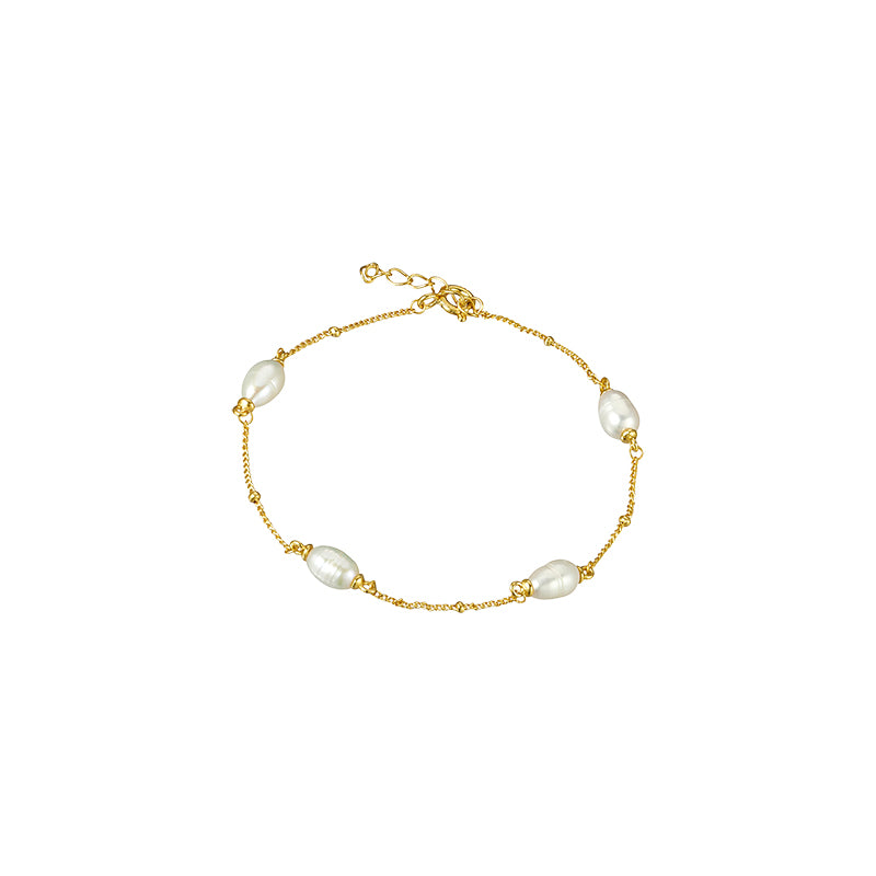 Multi Pearl Beaded Bracelet