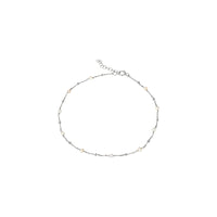 Pearl Fine Chain Bracelet