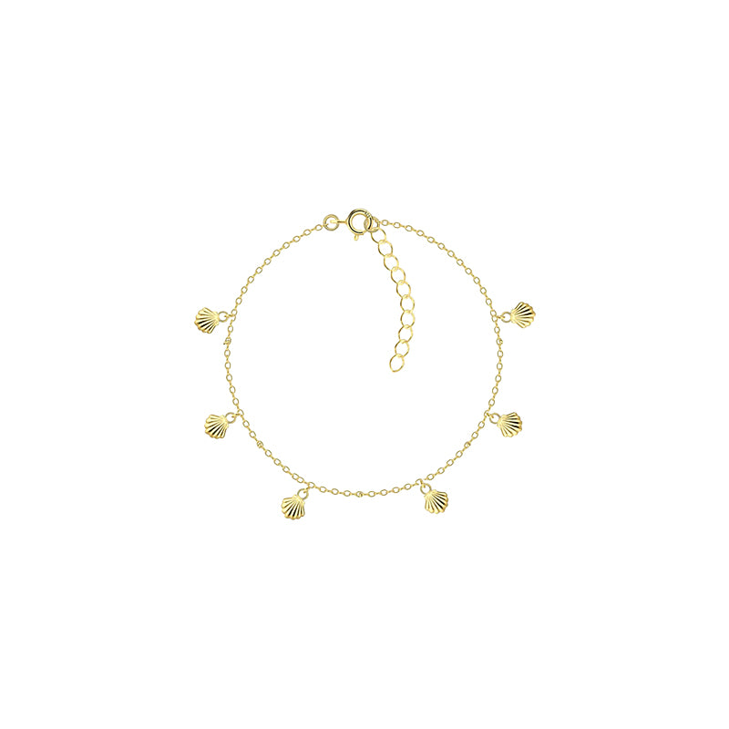 Seashell Charm Bracelet