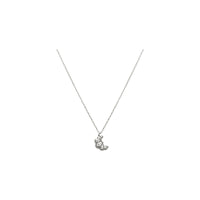Croissant Charm Necklace