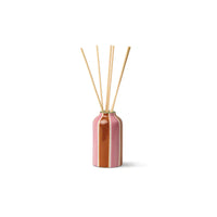 Pink Striped Diffuser - Black Cedar and Fig