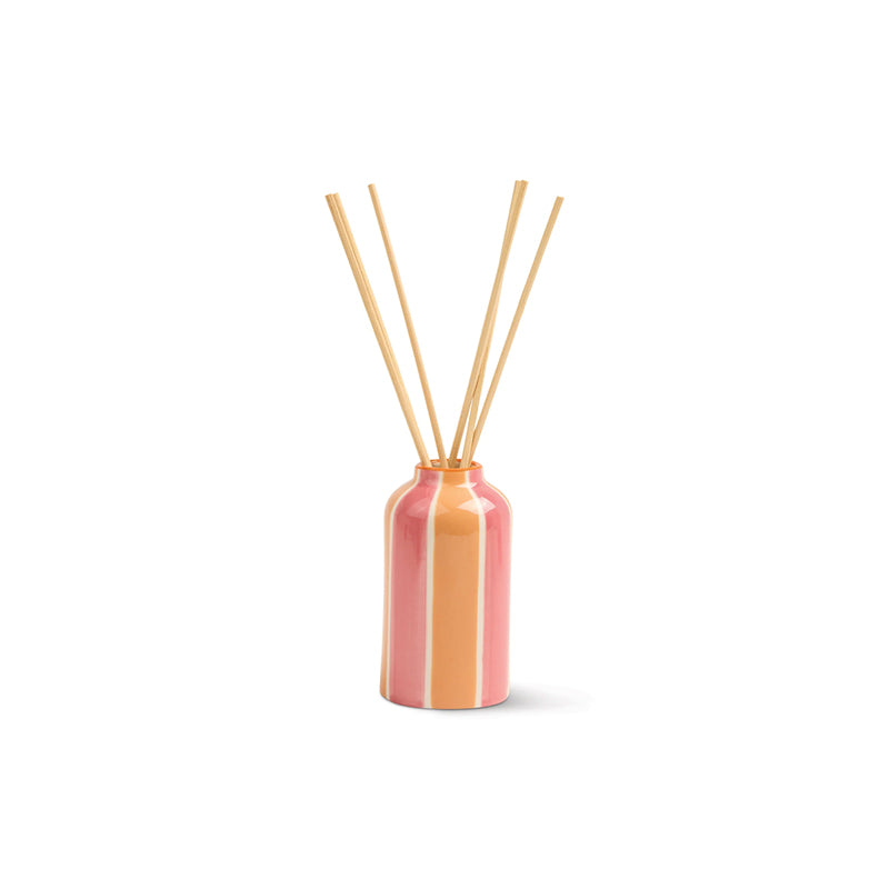 Orange Striped Diffuser - Orange Blossom