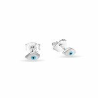Evil Eye Enamel Studs