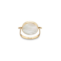 Palas Mother of Pearl Evil Eye Spinning Ring
