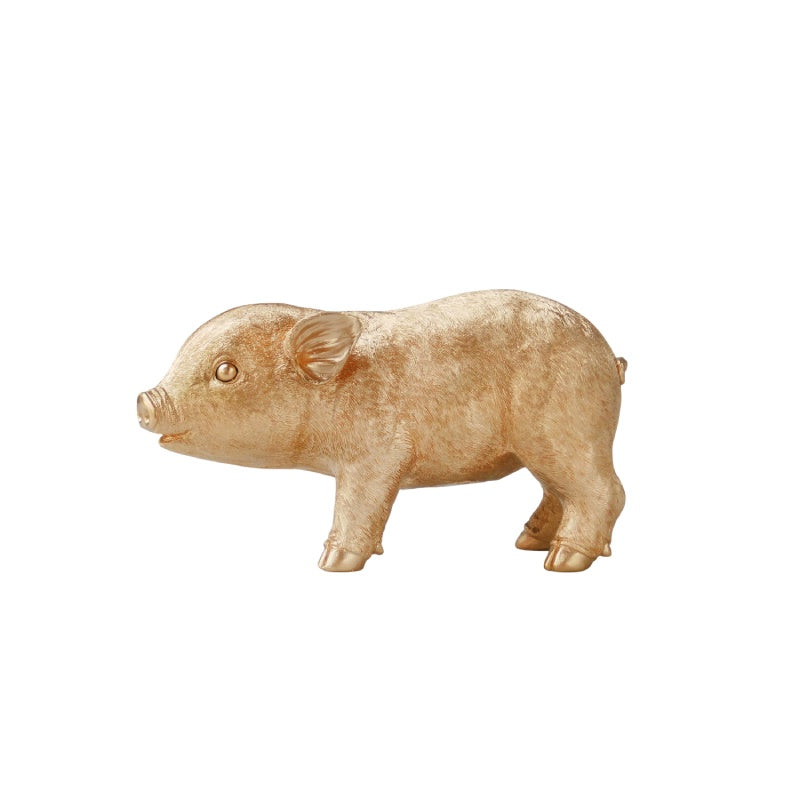 Gold Pig Money box