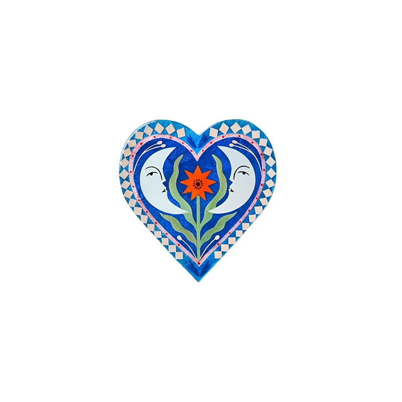 Blue Fable Moon Heart