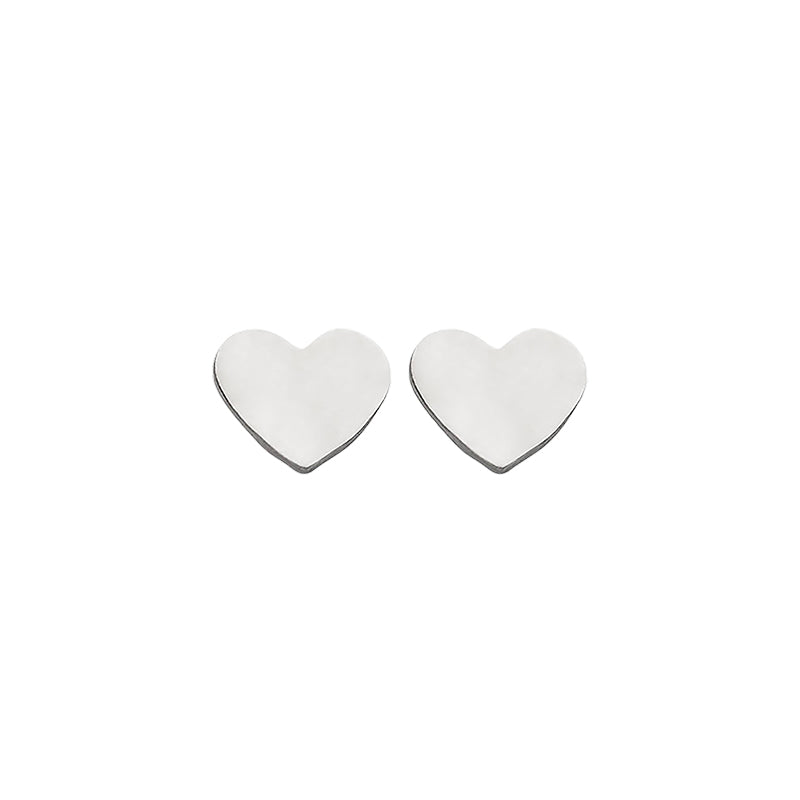 Petite Heart Studs