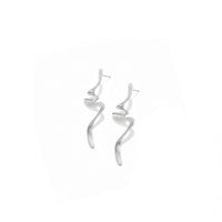 Metal Swirl Earrings