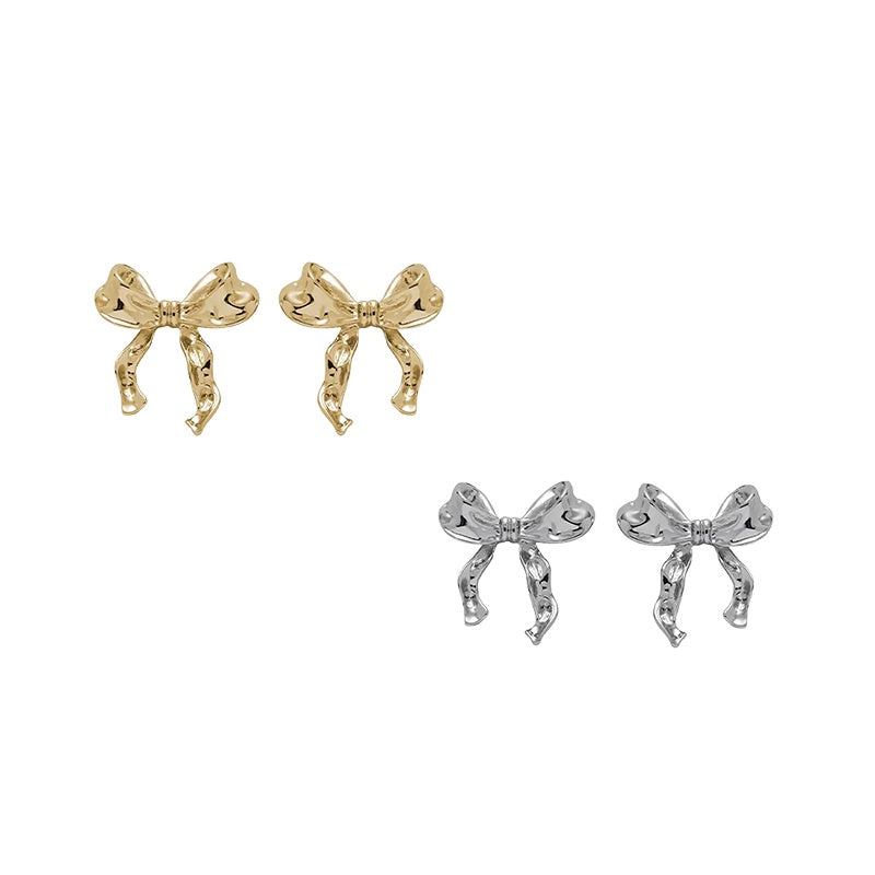 Soft Bow Earrings