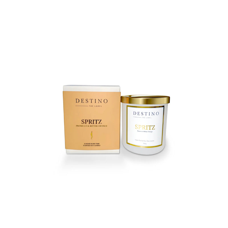 Spritz Candle With Charm