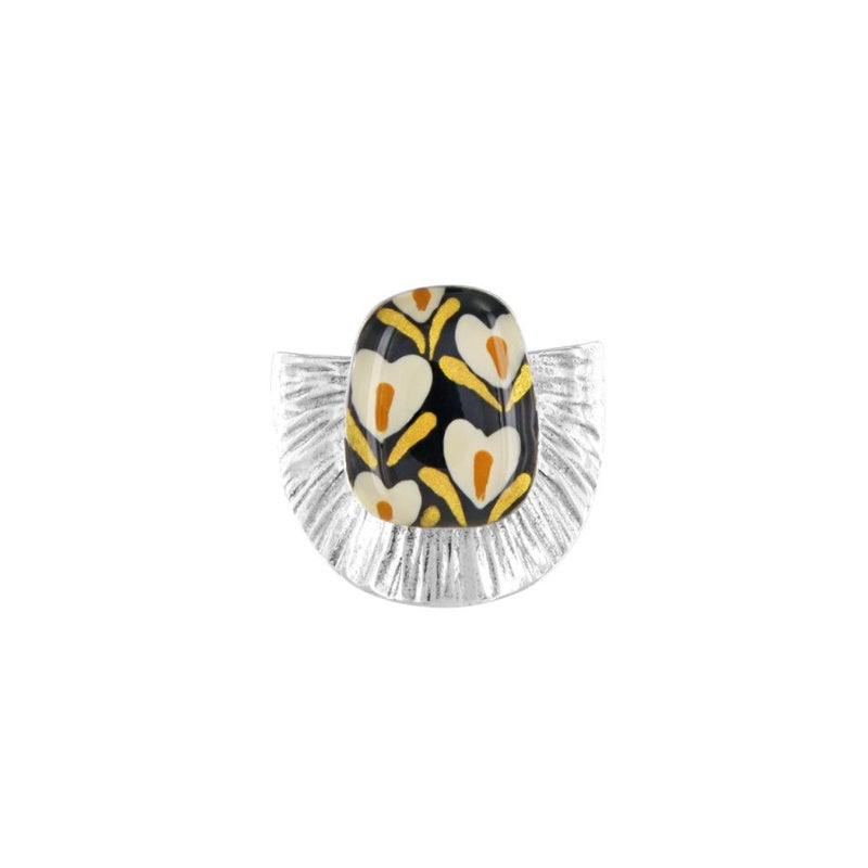 Etincelle Floral Ring