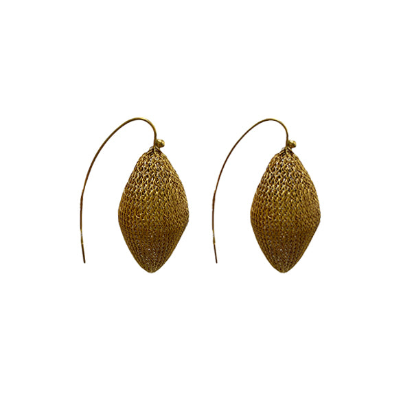 Milena Zu Gold Pod Earrings