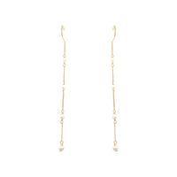 Pearl Threader Earrings