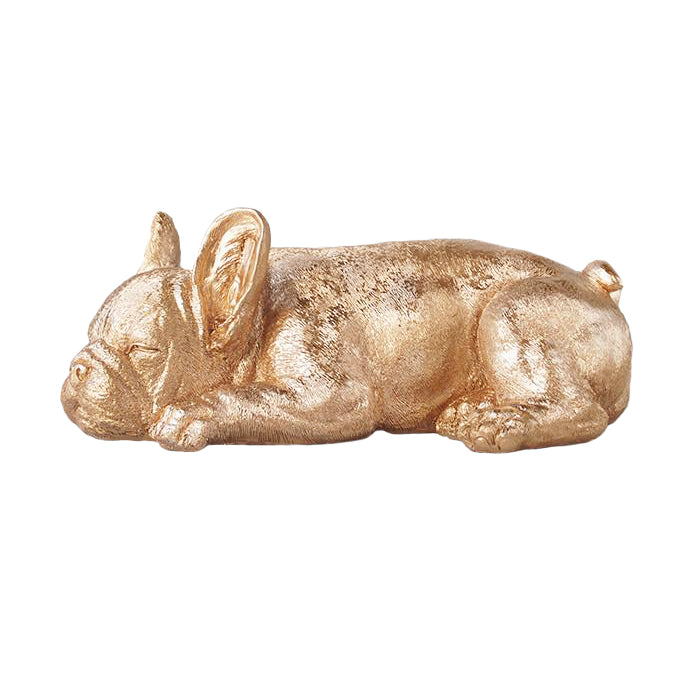 Sleeping Frenchie Statue