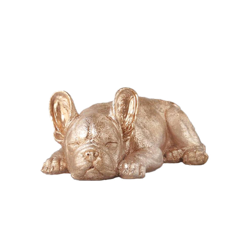Sleeping Frenchie Statue