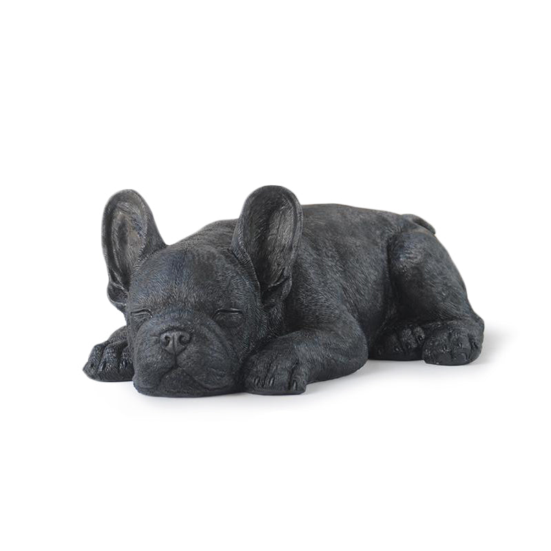 Sleeping Frenchie Statue